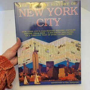 New SEALED - The Timeline History of New York City by David Playne
